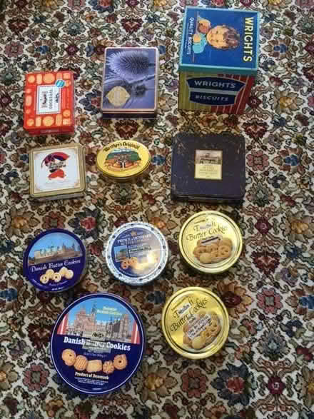 Photo of free Biscuit tins (Roebuck SG2) #1