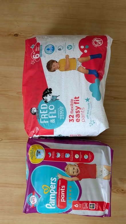Photo of free Size 6 nappies (Abingdon-on-Thames OX14) #1