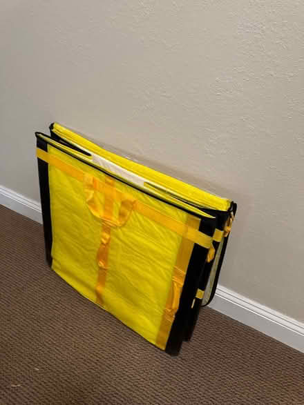 Photo of free Large collapsible zippered boxes (Belmont) #2