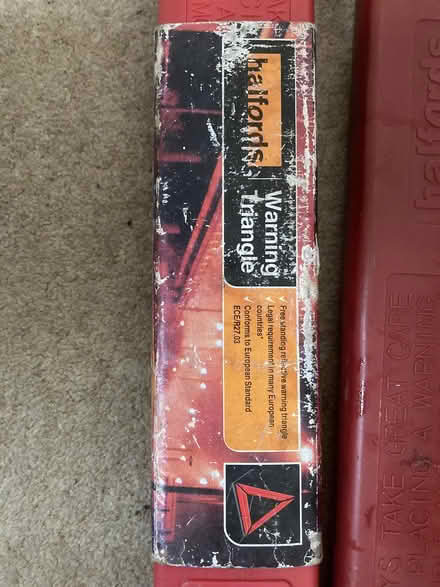 Photo of free Warning triangles for car (two) (Nether Edge S7) #2
