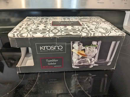 Photo of free Krosno 11 oz. Tumblers (3) (Courthouse / Colonial Village) #1