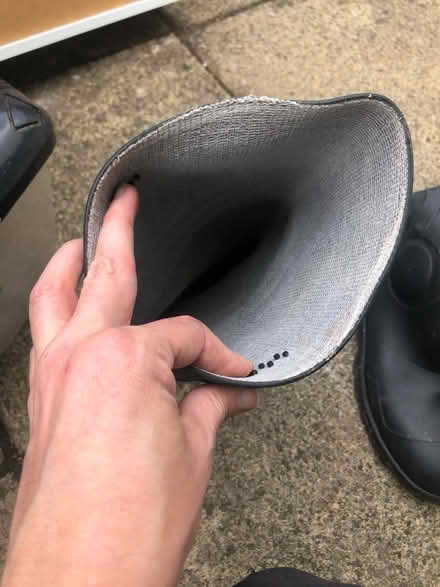 Photo of free Steel toe cap wellies size 6 (Broadclyst) #2