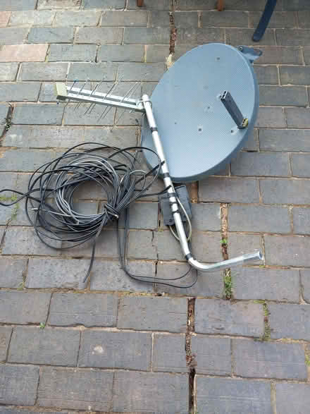 Photo of free Satalite dish, ariel and cable (Blunham) #2