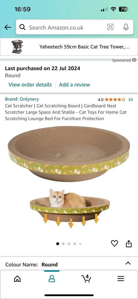 Photo of free Cat scratching bed (Sidcup DA14) #2
