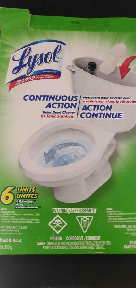 Photo of free Lysol Toilet Cleaners (Stanley Park Kitchener) #1