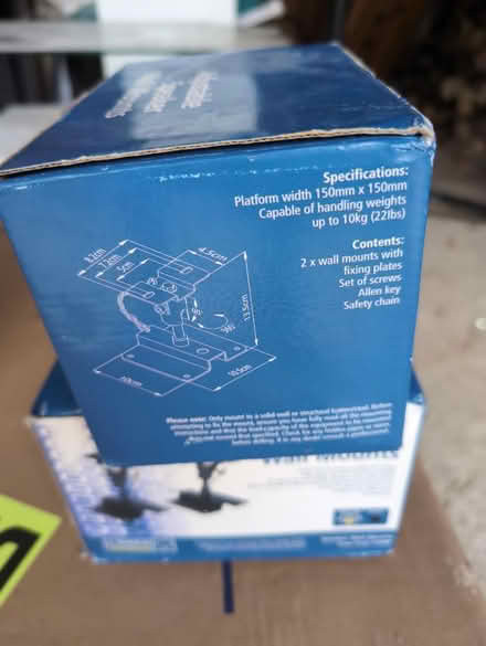 Photo of free Speaker wall mounts/brackets x4 (Toft, CB23) #2