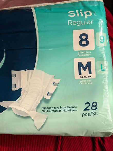 Photo of free Attends Slip Incontinence Pads (Welling DA16) #2