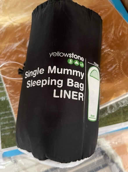 Photo of free Two Single mummy sleeping bag liner (IG10 high beech) #1