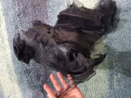 Photo of free Black net offcuts (Stockport SK3) #1