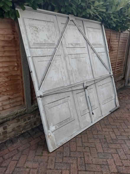 Photo of free Steel garage door for scrap (Addiscombe CR0) #1