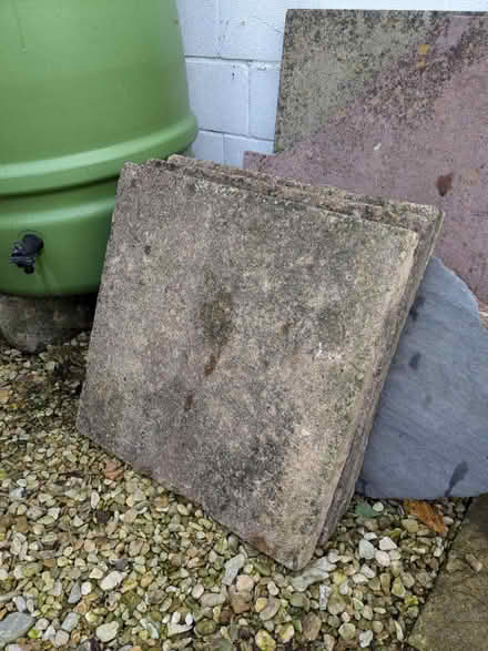 Photo of free 3 Concrete paving slabs (BA1 Walcott) #1