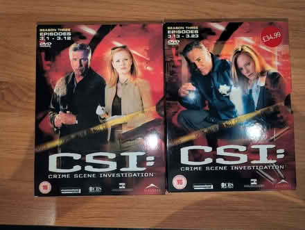Photo of free CSI Season 3 DVD (Old Town SG1) #1