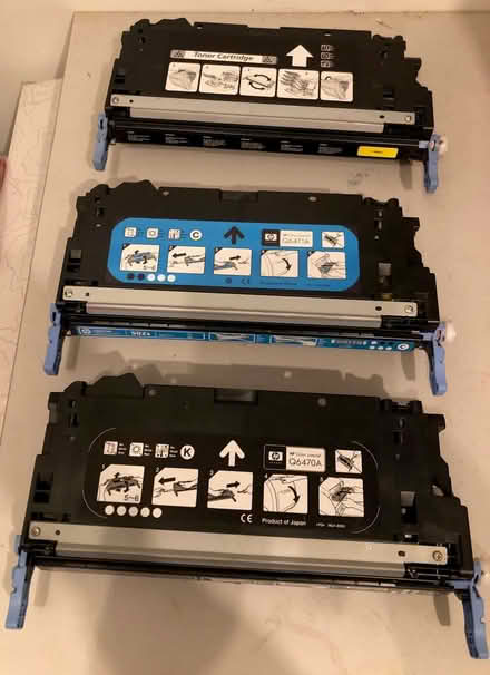 Photo of free HP Laserjet ink cartridges part used (Blackness TN6) #2