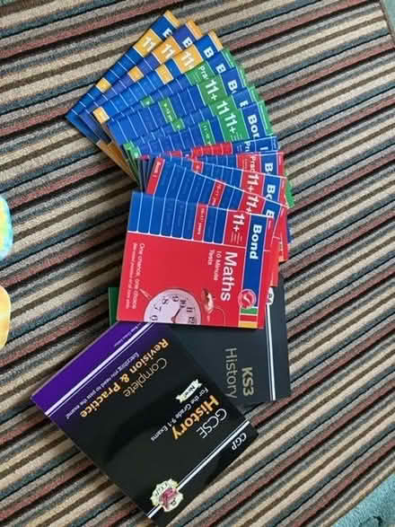 Photo of free 11+ Workbooks; Revision Books etc (Ravensden MK44) #1