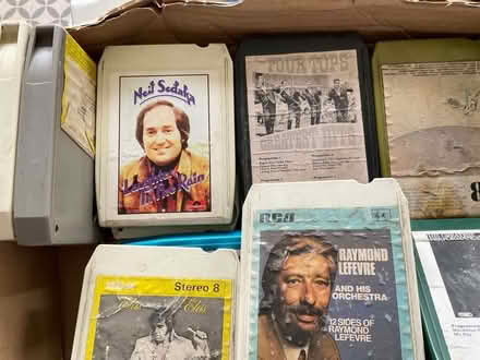 Photo of free Box of 8 Track cassettes (Heysham LA3) #2