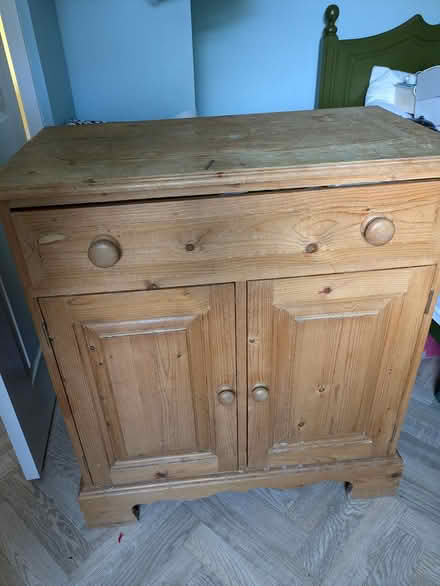 Photo of free Old Pine Sideboard (Market Harbourough) #1
