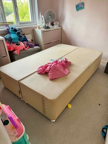 Photo of free Small double bed base (Hadlow) #1