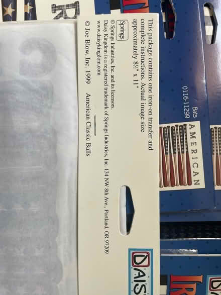 Photo of free Baseball and Soccer iron ons (Fullerton) #3