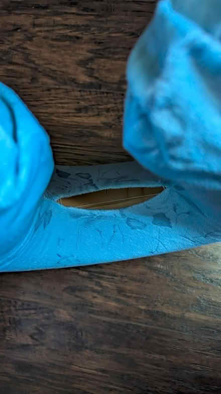Photo of free Travel neck pillow (light blue) (Raritan Township/Ringoes) #2