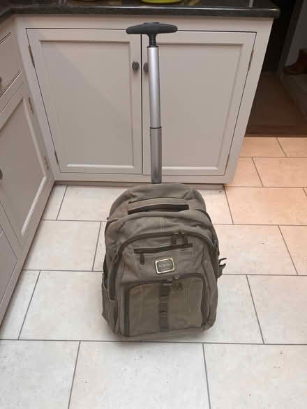 Photo of free Canvas Backpack with wheels (Hales Bridge RH5) #4