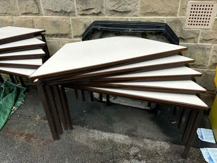 Photo of free Trapezoidal classroom tables (Otley LS21) #2
