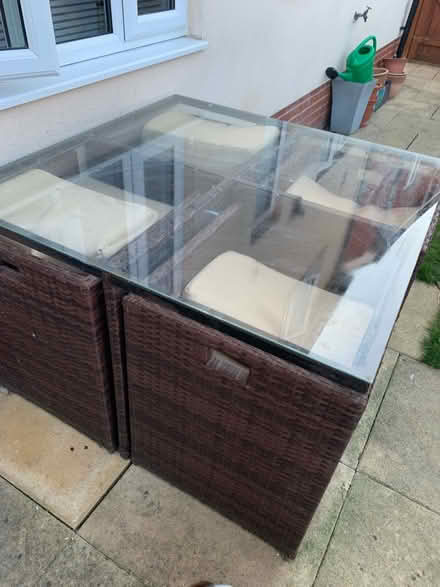Photo of free Cube rattan set (Colchester CO2) #3