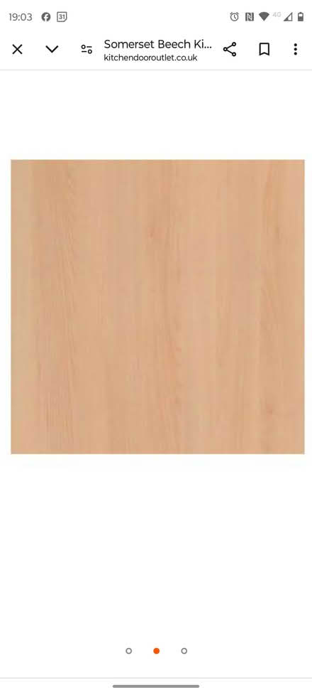 Photo of free 4 door fronts for wall cupboards 60cm wide x 36cm high. (Fulham Palace Rd SW6) #1