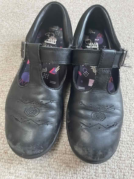 Photo of free Girls black school shoes (Cambridge CB1) #1