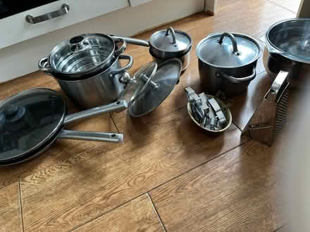 Photo of free Full set of IKEA cooking pan and pots for induction hobs (Coleridge Ward CB1) #2