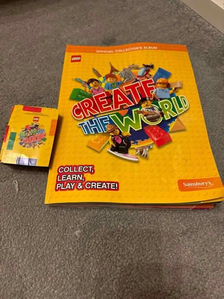 Photo of free Completed Lego Book and cards (Hampton TW12) #1