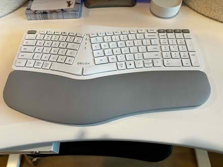 Photo of free Delux wireless ergonomic keyboard (Columbia Heights) #1