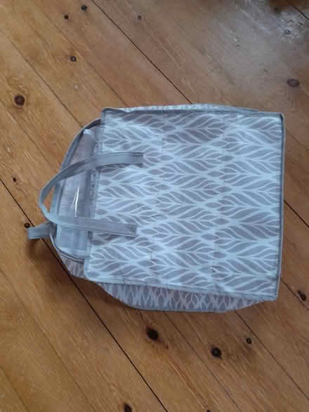 Photo of free Shoe storage bag grey and white (Darlington) #1