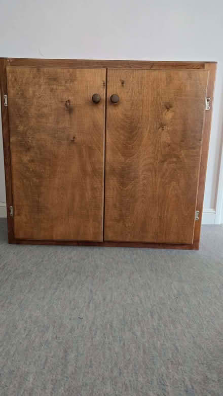 Photo of free Two-door cupboard with a single internal shelf (Easington OX16) #1