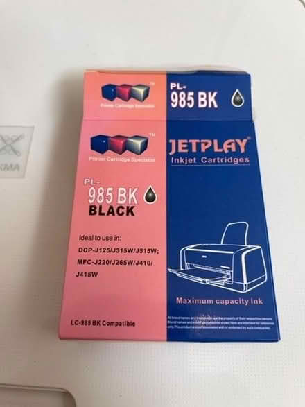 Photo of free Brand new black printer cartridge (Charlton OX12) #1