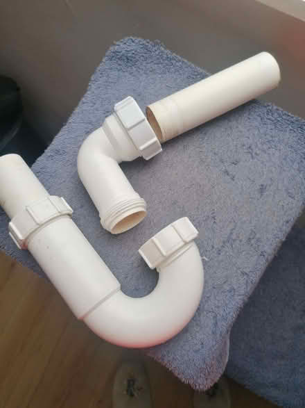 Photo of free Sink plumbing bits (plastic) (Kendal LA9) #1