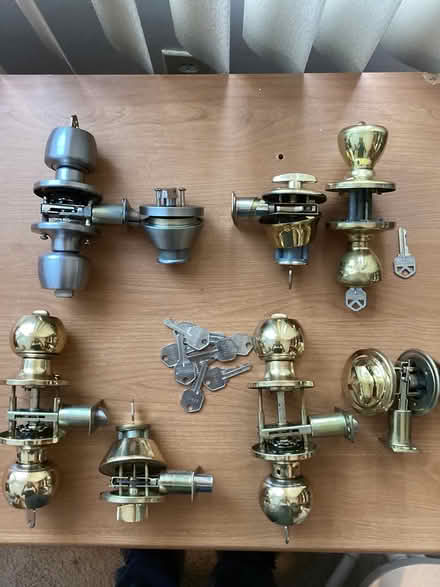 Photo of free Assorted door hardware (Brentwood) #1
