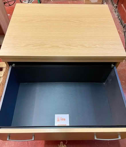 Photo of free Oak effect lockable filing drawers (Thundridge) #3