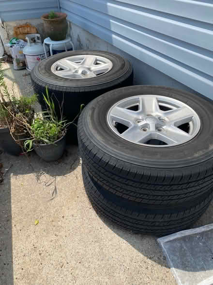 Photo of free Jeep tires (Lindenhurst south of Hoffman) #1