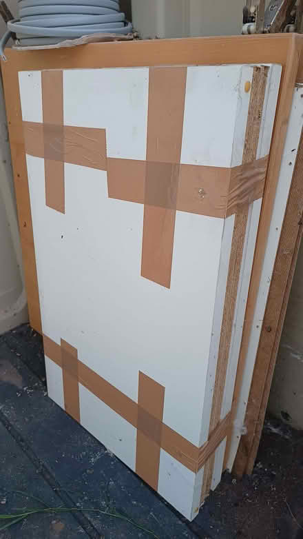 Photo of free 24 IKEA shelves 57.5cm wide x 36cm deep (Fulham Palace Rd SW6) #1