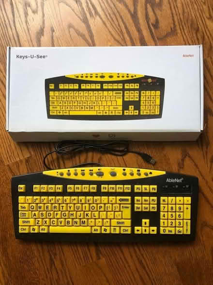 Photo of free Large Letter Keyboard (Cass & Plainfield) #1