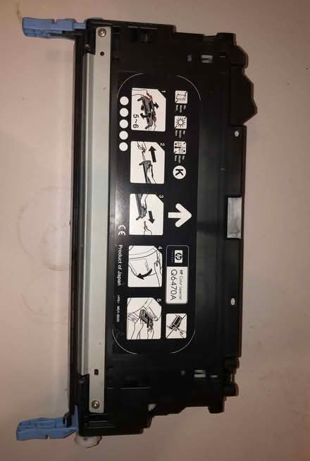 Photo of free HP Laserjet ink cartridges part used (Blackness TN6) #3