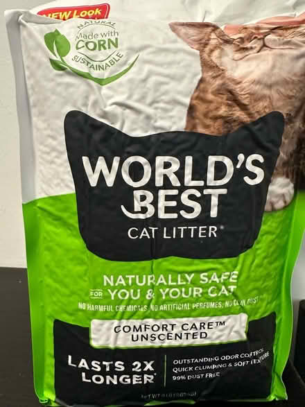 Photo of free world's best cat litter (UES) #1