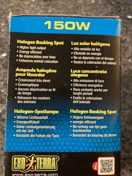Photo of free Reptile basking bulb (Cheshunt, Hertfordshire) #2