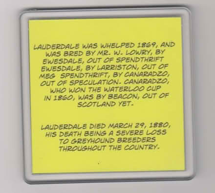 Photo of free Set of four coasters featuring "Lauderdale" (Talbot Village BH12) #2