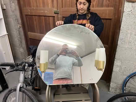 Photo of free Mirror with built in light fittings (Dun Laoghaire) #1