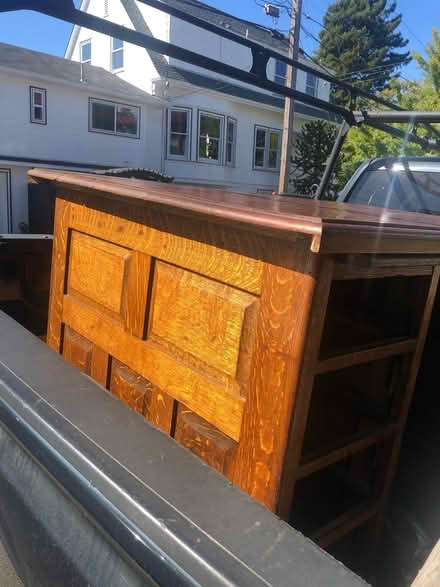 Photo of free Oak desk (Santa Clara Ave & Cottage St) #3