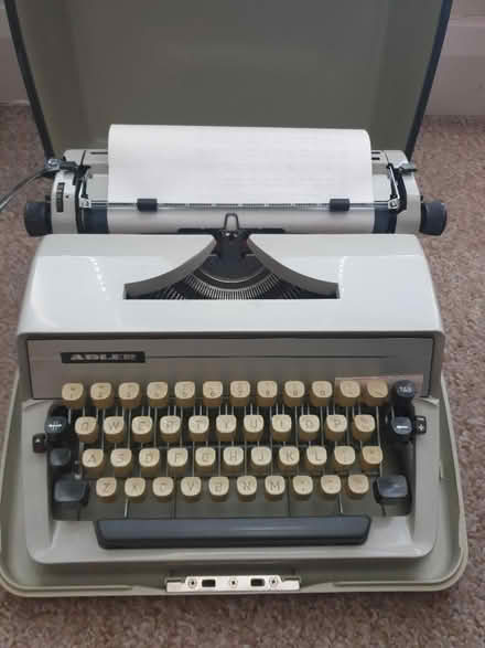 Photo of free Old Typewriter with Case (Saltney CH4) #1