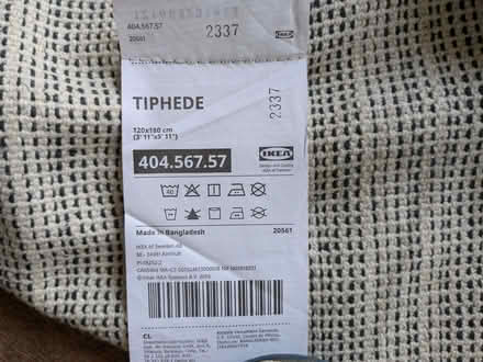 Photo of free IKEA rug / mat 120x180cm (TIPHEDE) (Roffey RH12) #3
