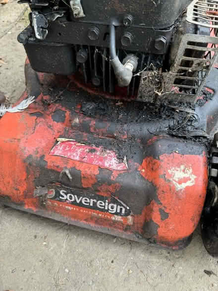 Photo of free Petrol lawnmower (Addlestone, Surrey) #3