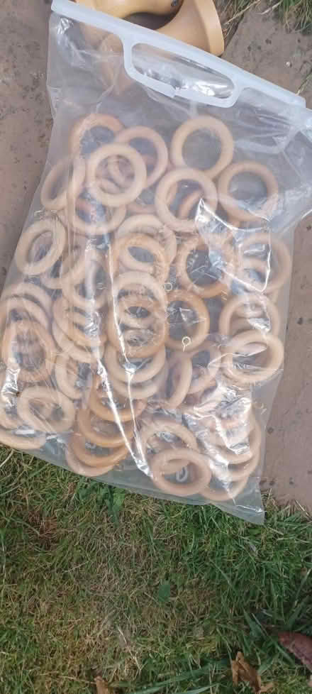 Photo of free Bag of curtain rings (Billericay) #1
